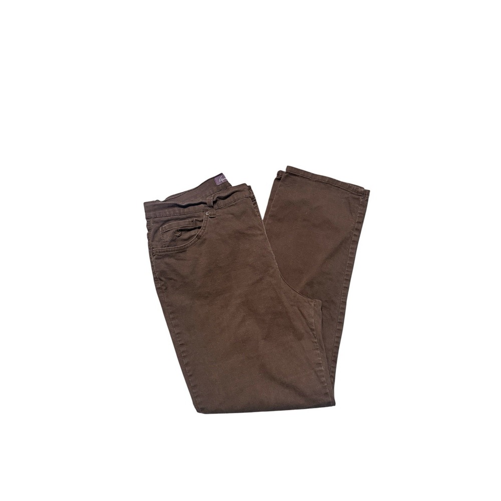 Women's Brown Gloria Vanderbilt Amanda Jeans 18P High Rise Tapered Mom Fit